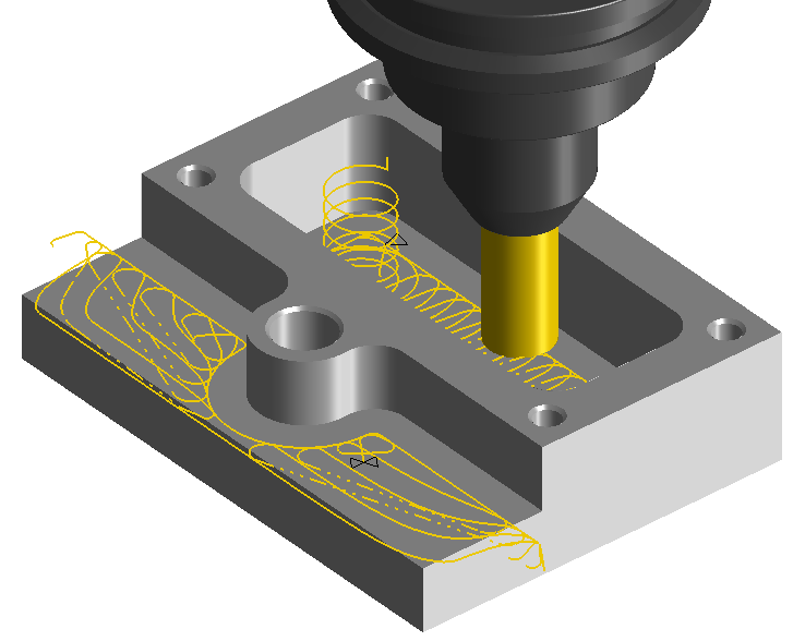 Adaptive CAM frezowanie 3D