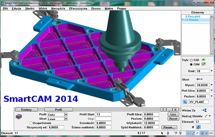 SmartCAM wersja 2014