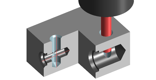 Wykonywanie otworów, wiercenie, gwintowanie na maszynie CNC z programem CAM